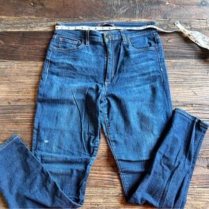 Joe's Jeans | High Rise Skinny Ankle Dark Blue Denim Jeans Size 29